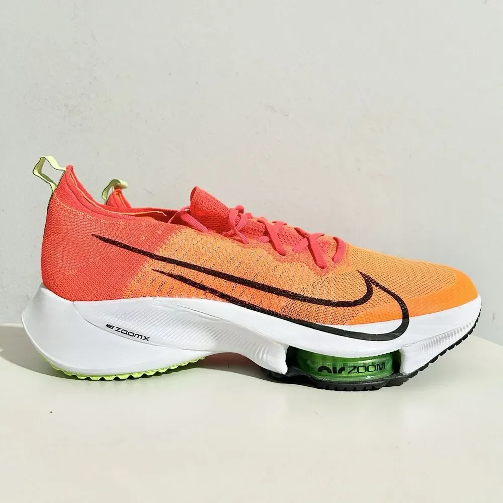 Nike Air Zoom Tempo NEXT% Flyknit “Total Orange” Men’s Size 12 Running Shoes